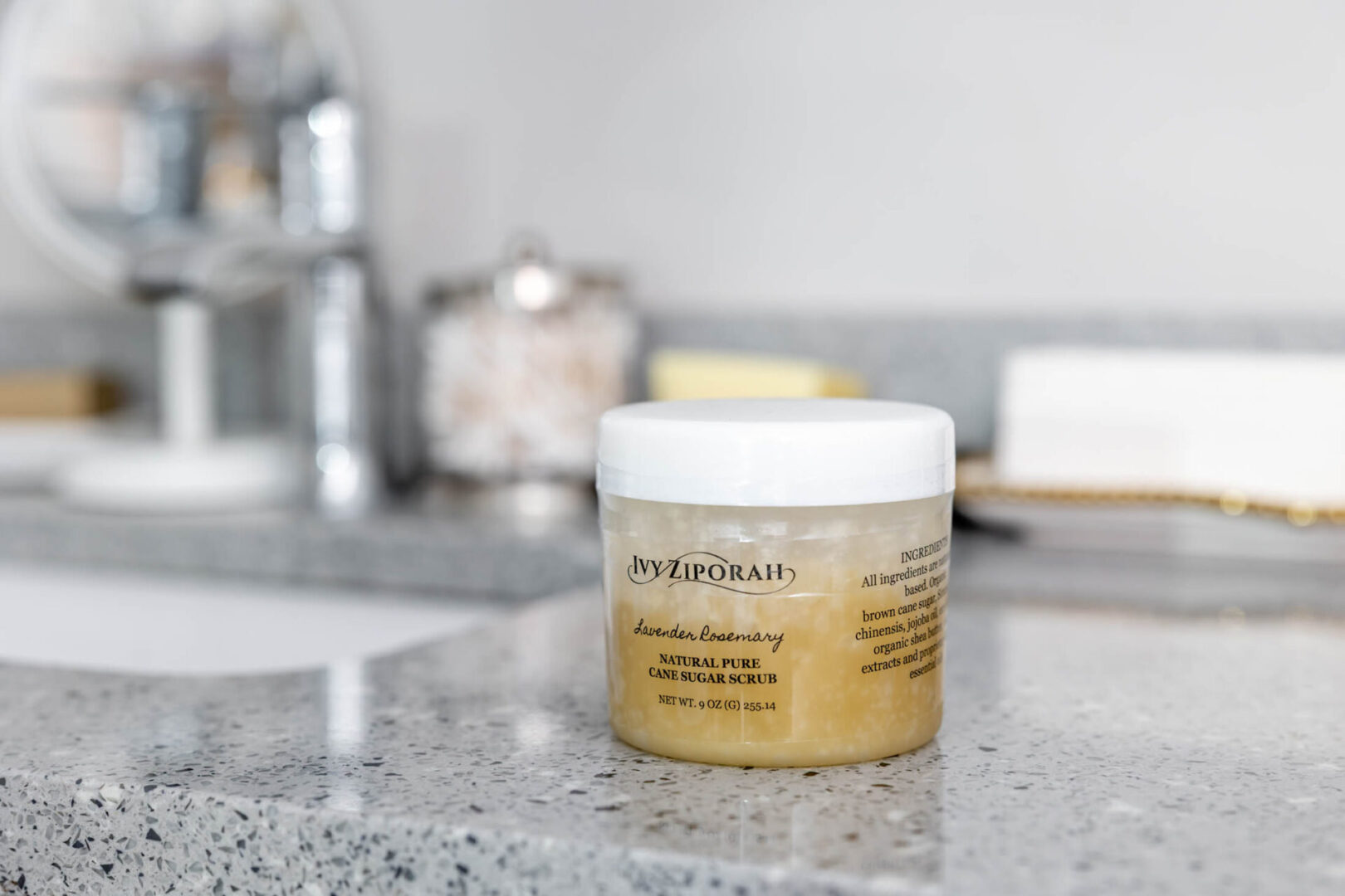 Natural Pure Cane Sugar Scrub